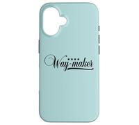 Waymaker Promise Keeper Miracle Worker Christian Faith Gifts Case for iPhone 16