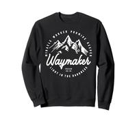 Waymaker Promise Keeper Miracle Worker Christian Sweatshirt