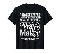 Waymaker Vintage Promise Keeper Miracle Worker Christian T-Shirt