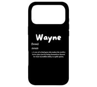 Wayne Definition Personalized Name Custom Costume For Waynes Case for iPhone 17 Pro Max
