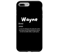 Wayne Definition Personalized Name Custom Costume For Waynes Case for iPhone 7 Plus/8 Plus