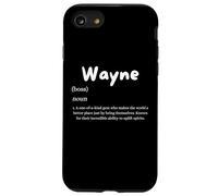 Wayne Definition Personalized Name Custom Costume For Waynes Case for iPhone SE (2020) / 7/8