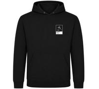 Wayne Gretzky Kings 1 Ice Hockey Icon Frame Men's Hoodie - Black / 2XL