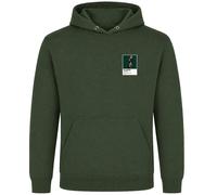 Wayne Radar Riley Golf Icon Frame Men's Hoodie - Earthy Green / 4XL
