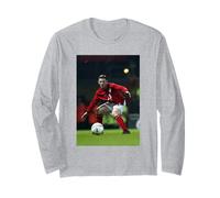 Wayne Rooney England V Australia World Cup Football 2003 Long Sleeve T-Shirt