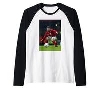 Wayne Rooney England V Australia World Cup Football 2003 Raglan Baseball Tee