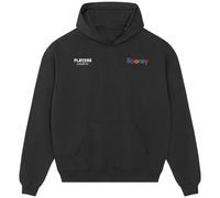 Wayne Rooney Logo 2 Men's Casual Hoodie - Black / 2XL