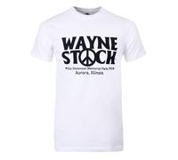 Wayne Stock White Mens T-Shirt