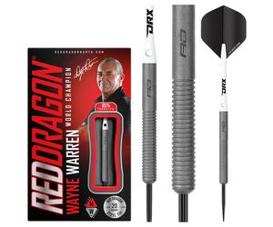 Wayne Warren Darts | The Yank | BDO World Champion Tungsten Steel Tip Darts 20g | Red Dragon Darts