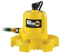 WAYNE - Waterbug 1/6 HP 1350 GPH Submersible Pump with Multi-Flo Technology - Water Removal and Transfer Pump, Yellow