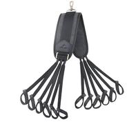 WAYNE'S DOG Canvas Duck Game Carrier - 12 Drops, Slip Noose - Bird Tote, Waterfowl & Goose Hanger, Duck Carrier Lanyard (Black)