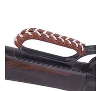 WAYNE'S DOG Leather Lever Wrap for Lever Action, Handcrafted (3.5-inch, Brown/Brown-Thicker)