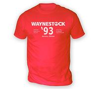 Waynestock 93 Mens T-Shirt [Red Medium]