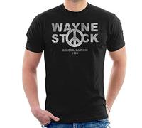 Waynestock Waynes World Logo Men's T-Shirt Black