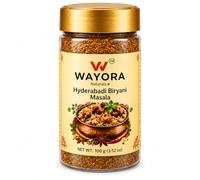 WAYORA NATURALS Hyderabadi Biryani Masala - 100gm | Authentic & Flavorful Biryani Spice Blend | With No Added Colors & Fillers | Hygienically Packed Ready To Use Spice Mix