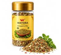 WAYORA NATURALS Oregano Seasoning - 70gm Bottle | With Natural Aroma & Robust Flavor | Carefully Dried | Oregano Herb Seasoning For Pasta, Pizza, Curries & Sauces
