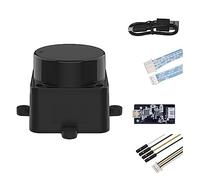 WayPonDEV FHL-LD19 360 Degree 2D Lidar Distance Sensor Kit, 10Hz Scan Rate and 12m Distance Lidar ROS/ROS2/C/C++ SDK for Smart Obstacle/Robot/Maker Education Indoor/Outdoor