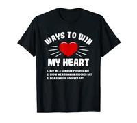 Ways To Win My Heart Gambian Pouched Rat Funny Animal Meme T-Shirt