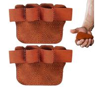 Ways Weightlifting - Four Finger Workout Gym Gloves, Breathable Exercise Grip Pads | Durable & Elastic Exercise Grip Gloves for Shoulder