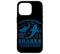 Ways You Can Help Save The Sharks Case for iPhone 16 Pro