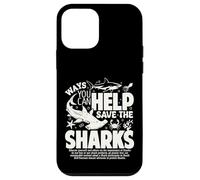 Ways You Can Help Save The Sharks Spread Shark Awareness Case for iPhone 12 mini
