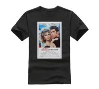 WAYSDA Grease 70'S Retro Movie Poster Unisex T-Shirt Black M