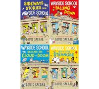 Wayside School Collection by Louis Sachar: Sideways Stories, Falling Down & More - Four Hilarious Tales from the School Built Sideways (4-Book Set)