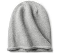 WaySoft Women's 100% Cashmere Slouchy Beanie Design in Elegant Gift Box - Multiple Chic Colors, Light Grey, One Size