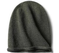 WaySoft Women's 100% Cashmere Slouchy Beanie Design in Elegant Gift Box - Multiple Chic Colors, Olive, One Size