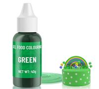 Waysroma Food Colouring Gel Green - Gel Based Food Dye Highly Concentrated & Sugar-Free for Cake Decorating, Macarons, Icing, Fondant, Cookies, Donuts (40g)