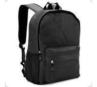 Waytex 71060 Noir Backpack with Computer Slot, Black, One Size