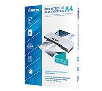 Waytex 50 Sheets A4 Thick Laminating Pouches 125 Micron Clear