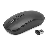Waytex 65420 2.4GHz Wireless Computer Mouse with Nano USB Receiver and Adjustable Sensitivity up to 1600 DPI Signal Range up to 10 m Optical Technology - Black
