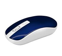 Waytex 65424 2.4 GHz Wireless Mouse for Computer with Nano USB Receiver and Adjustable Sensitivity up to 1600 DPI Signal Range up to 10 m Optical Technology - Metallic Blue