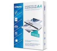 WAYTEX 78278 Laminating Pouches A4 - Extra Thick 2x175 (350) microns - for hot laminator - Pack of 100