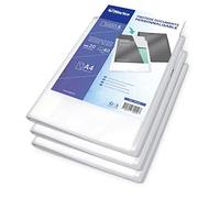 WAYTEX 931440P Document Protector A4 Customisable (Pack of 3) 40 Views 20 Pockets Polypropylene Cover Transparent