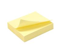 WAYTEX 931641 Sticky Notes Mini Pad of 100 Yellow Sheets 4 x 5 cm Adhesive Repositionable