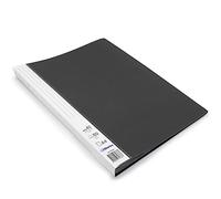 Waytex A4 80 Pockets Polypropylene Opaque Identifier Document Folder Black Ref 931333N