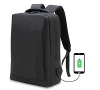 Waytex Urban Computer Backpack, Mottled Black, One Size