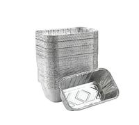 Waytiffer (50 Pack) 1Lb mini Loaf Pans Heavy Duty Disposable Aluminum Foil Bread Tins Standard Size 6" X 3.5" X 2.5" Oven Safe Sturdy Small Bread Tin Pans 1 Pound Loaf Pans