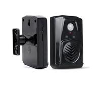 Waytronic Motion Sensor Voice Player, Motion Detector Alarm, Custom Sound, 90db Loud Sound, 13ft 120° Detection Range, For Shop Greeting, Door Entry