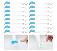 WAYUTO 16PCS Disposable Smart Toilet Seat Water Sprayer Brushes Electric Bidet Seat Brush Kit Automatic Toilet Bowl Brush for Deep Cleaning