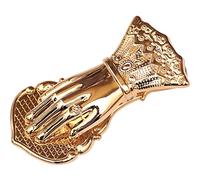 WAYUTO Vintage Lady's Hand Shaped Book Clip Gold Metal Paper Clips Document Handbook Storage Clip Seal Clamps for Coffee Tea Food Bags Decorative Clips for Office School Home DIY Use