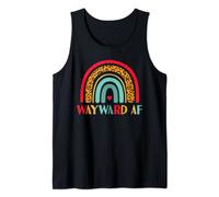 Wayward AF Funny Meme Female Empowerment Pop Culture Trend Tank Top