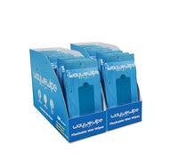 Waywewipe 24 Packs of 14 Disposable Wet Wipes for Travel and Travel | 14 Wipes Per Pack (336 Pieces) | XL Cleaning Cloth for Adult Men & Women |
