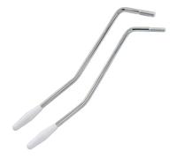 Waziaqoc 2-Pack 5mm/6mm Thread Tremolo Arm Whammy Bar for Stratocaster Electric Guitar, Compatible with Fender USA/Mexico Standard & Squier Models, Chrome