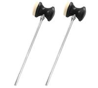 Waziaqoc 2Pcs Dual Sided Bass Drum Pedal Beater