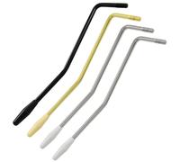 Waziaqoc 4-Pack 6mm Thread Tremolo Arm Whammy Bar for Stratocaster Electric Guitar, Compatible with Fender USA/Mexico Standard & Squier Models, 3 Colour