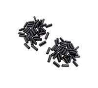 WAZUBC 100 Pcs Bike Cable Ends, Bicycle Shifter Brake Outer Cable Ends Crimp Ferrule Bicycle Brake Cable Housing Ferrule End Caps for Bicycles and Modified Vehicles (4mm)