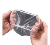 WAZUBC 300 Pcs Sink Strainer Bag Net, Kitchen Sink Strainer Mesh Bag Anti Clogging Elastic Sink Garbage Trash Mesh Filter Nets for Collecting Kitchen Food Waste Leftover Garbage